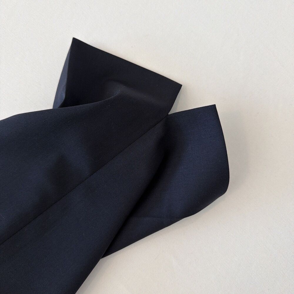 Lafayette 148 Womens 10 Irving Wool Pants Navy Stretch Ankle Dress Career $448 - Picture 10 of 15